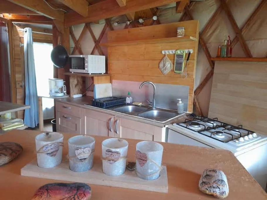 Charmante Yourte Contemporaine Carmaux Exteriör bild