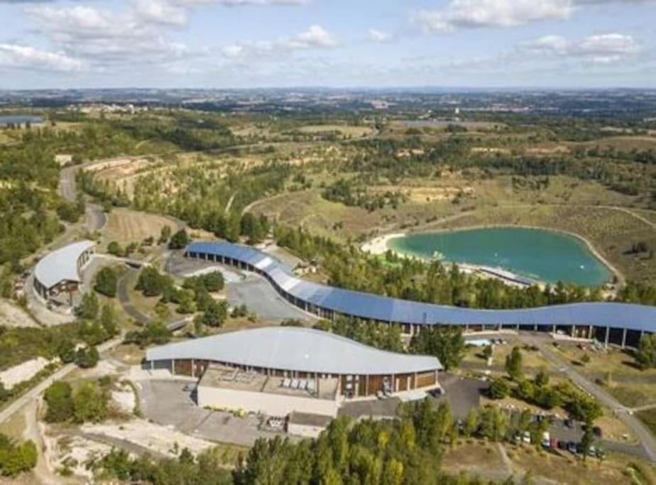Charmante Yourte Contemporaine Carmaux Exteriör bild